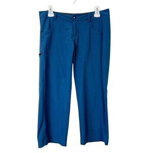 Patagonia Happy Hike Capris Womens Size 6 Blue Crop Pants